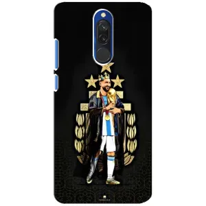Чохли для Xiaomi Redmi 8 (Leo чемпіон) (AlphaPrint) (Мессі Король)