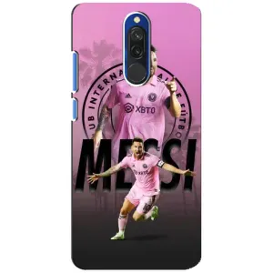 Чохли для Сяомі Редмі 8 - Лео Мессі Маямі (Messi Miami)
