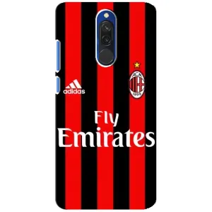 Чохли для Xiaomi Redmi 8 (VPrint) - Футбольні клуби (Milan)
