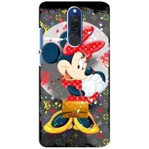 Чехол Disney Mouse Xiaomi Redmi 8 (PREMIUMPrint) (Minni с бантиком)