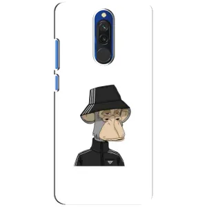 Чехлы с Обезьянами NFT для Xiaomi Redmi 8 (AlphaPrint) (обезьяна NFT Adidas)