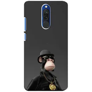 Чехлы с Обезьянами NFT для Xiaomi Redmi 8 (AlphaPrint) (Обезьяна NFT)