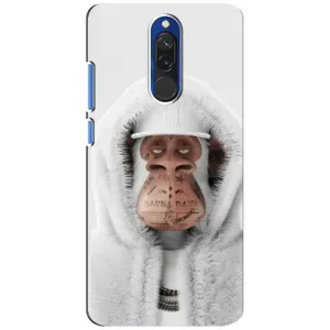 Чехлы с Обезьянами NFT для Xiaomi Redmi 8 (AlphaPrint) (обезьяна NFT в тату)
