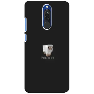 Чохол Майнкрафт на Xiaomi Redmi 8 (AlphaPrint) Minecraft (Овечка Майнкрафт)