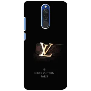 Чохли Луі Вітон для Xiaomi Redmi 8 (AlphaPrint - LOUIS VUITTON) (ремінець LV)