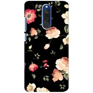 Чехлы с Цветами для Xiaomi Redmi 8 (VPrint) (Розочки)