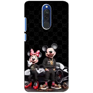 Чехол Disney Mouse Xiaomi Redmi 8 (PREMIUMPrint) (Семья Маусов)