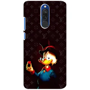 Чехли для Xiaomi Redmi 8 - Скрудж МакДак Louis Vuitton (PREMIUMPrint) (Скрудж з ботліантом)