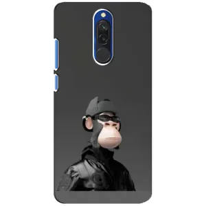 Чехлы с Обезьянами NFT для Xiaomi Redmi 8 (AlphaPrint) (стильная обезьяна NFT)