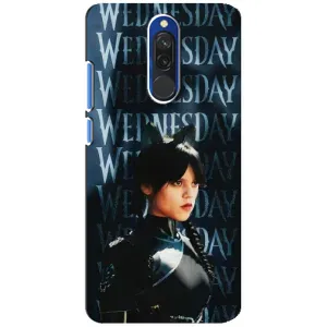 Чохли Венсдей на Xiaomi Redmi 8 Уенсдей (AlphaPrint) (Венздей кішка)