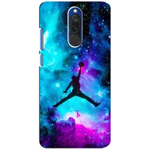 Чехлы для Xiaomi Redmi 8 - с картинкой JORDAN (AlphaPrint) (Яркий Джордан)