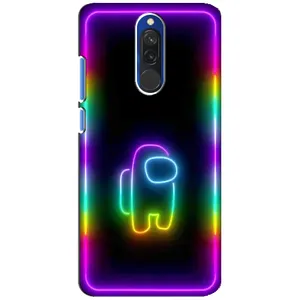 Чохли Амонг Ас для Xiaomi Redmi 8 (AlphaPrint) (Яскравий скін)