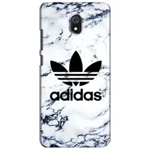 Чехлы Адидас для Xiaomi Redmi 8A (AlphaPrint) (Адидас на мраморе)