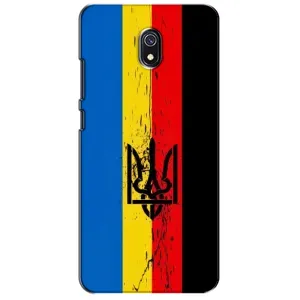 Украинские Чехлы для Xiaomi Redmi 8A с картинкой УПА (AlphaPrint) (Прапор УПА)