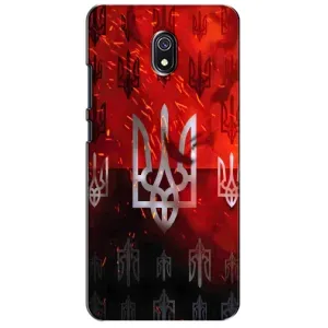 Украинские Чехлы для Xiaomi Redmi 8A с картинкой УПА (AlphaPrint) (ГЕРБ УПА)