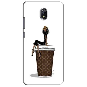 Чохли Луі Вітон для Xiaomi Redmi 8A (AlphaPrint - LOUIS VUITTON) (кава LOUIS VUITTON)