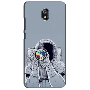 Чехол NASA для Xiaomi Redmi 8A (AlphaPrint) (Космонавт фото)