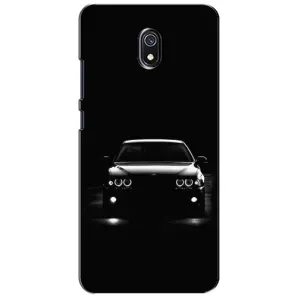 Чохол для Сяомі Редмі 8А - з принтом БМВ (AlphaPrint) (Машина BMW)