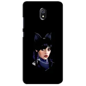 Чохли Венсдей на Xiaomi Redmi 8A Уенсдей (AlphaPrint) (серйозна Венздей)