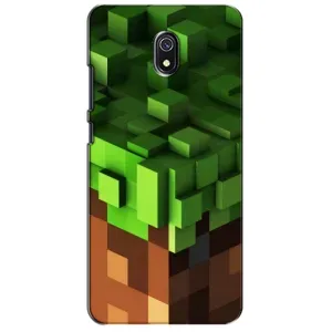 Чохол Майнкрафт на Xiaomi Redmi 8A (AlphaPrint) Minecraft (текстура Майнкрафт)