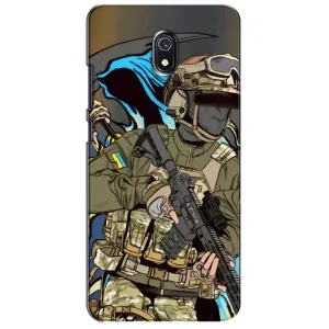 Чехлы с картинкой ЗСУ для Xiaomi Redmi 8A (AlphaPrint) (Воїн ЗСУ)