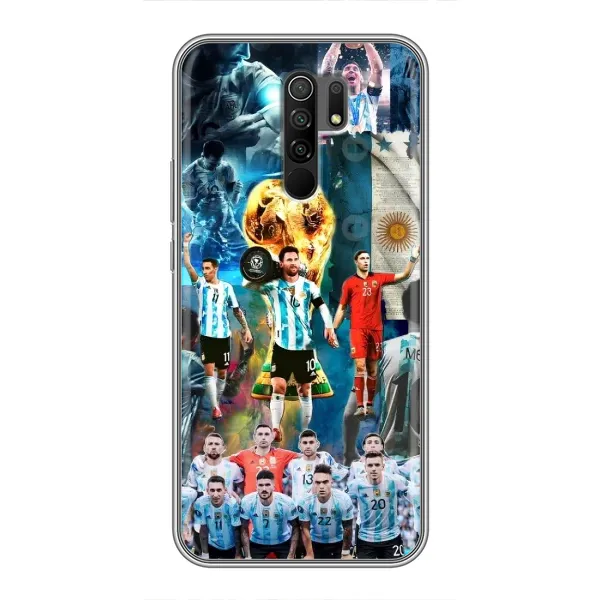 Чохол з принтом «Аргентина Мессі» для Xiaomi Redmi 9