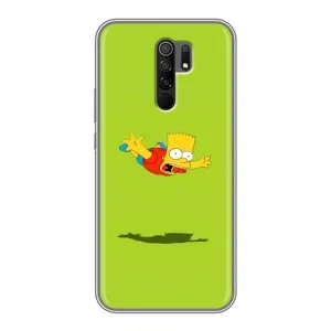 Чjхол з Сімпсонами для Xiaomi Redmi 9 (VPrint) (Барт Сімпсон)