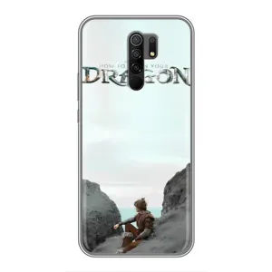 Чохол як приборкати дракона на Xiaomi Redmi 9 (Дракон лого)
