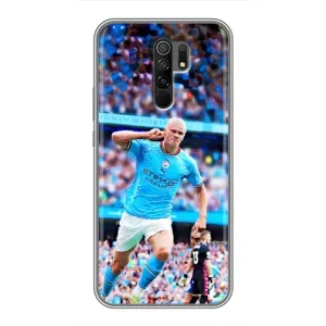 Чохли з футболістом Ерлінг Холанд для Xiaomi Redmi 9 (AlphaPrint) (фанати Холанда)