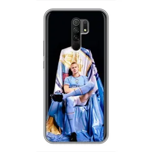 Чохли з футболістом Ерлінг Холанд для Xiaomi Redmi 9 (AlphaPrint) (футболіст Холанн)