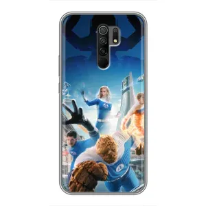 Чохол з принтом Фантастична четвірка для Xiaomi Redmi 9 (Герої Фантастична Четвірка)