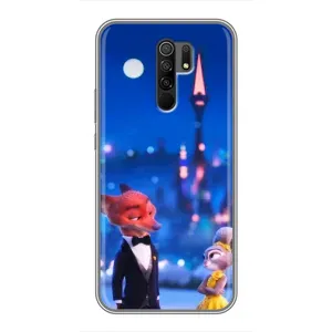 Чохол Зоотрополіс на Xiaomi Redmi 9 (Романтичний вечір Зоотрополіс)