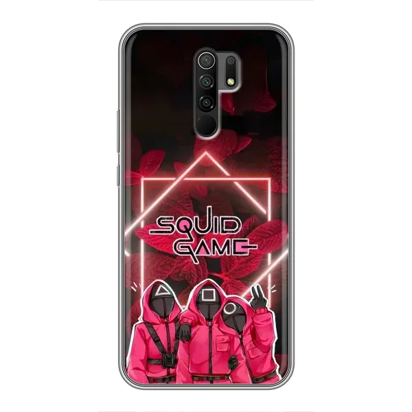 Чохол з принтом «Охоронці Гра кальмара» для Xiaomi Redmi 9