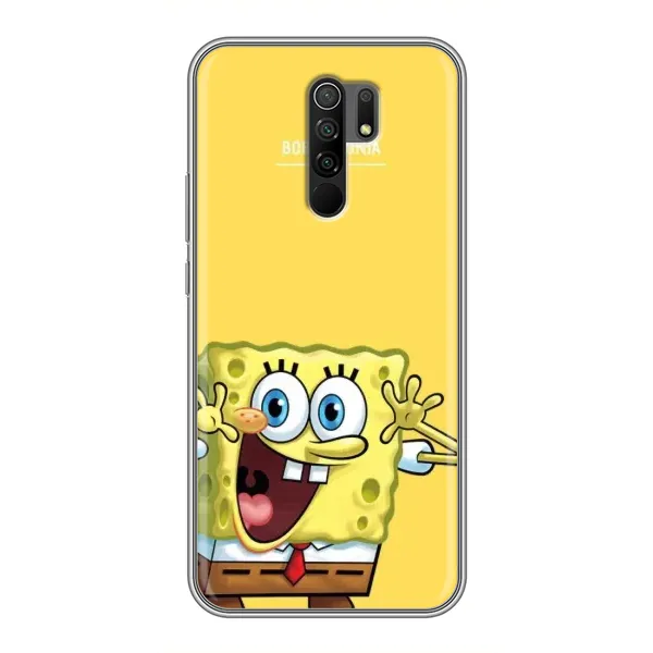 Чохол з принтом «Губка Боб» для Xiaomi Redmi 9