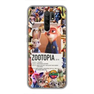 Чохол Зоотрополіс на Xiaomi Redmi 9 (Постер Зоотрополіс)