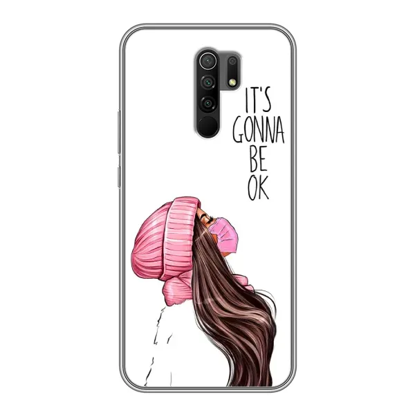 Чохол з принтом «Коронавірус» для Xiaomi Redmi 9