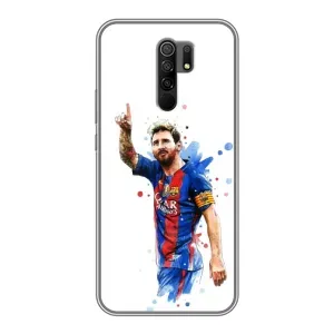 Чохли Мессі для Xiaomi Redmi 9 (AlphaPrint) (Лео Мессі)