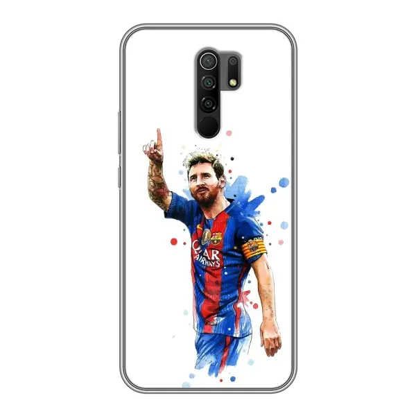 Чохол з принтом «Лео Мессі» для Xiaomi Redmi 9