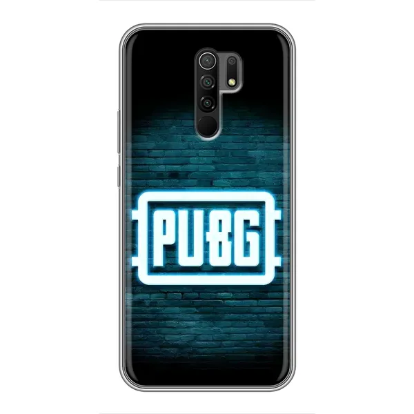 Чохол з принтом «Лого PUBG» для Xiaomi Redmi 9