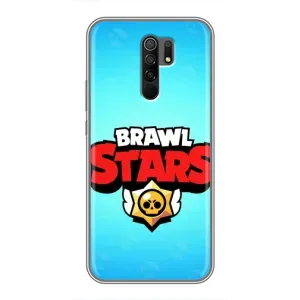Чехлы Brawl Stars для Xiaomi Redmi 9 (AlphaPrint)