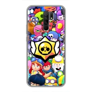 Чехол для Xiaomi Redmi 9 Бравл Старс (VPrint)