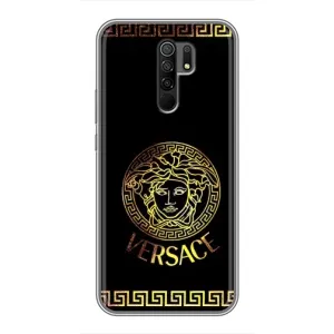 Чохол з принтом «Logo Versace» для Xiaomi Redmi 9