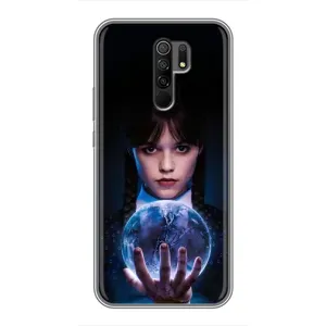 Чохол з дизайном Венздей 2 на Xiaomi Redmi 9 (Магічна сфера Венздей)