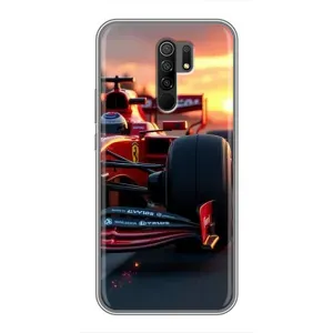 Чохол Формула1 на Xiaomi Redmi 9 (Макларен на заході)