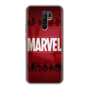 Чохол з принтом «MARVEL» для Xiaomi Redmi 9