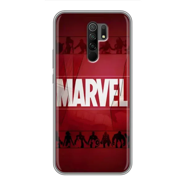 Чохол з принтом «MARVEL» для Xiaomi Redmi 9