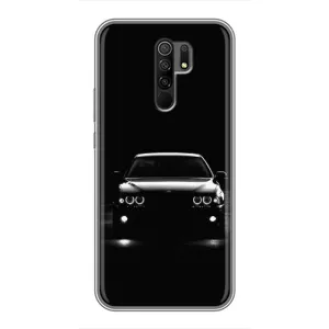 Чохол для Сяомі Редмі 9 - з принтом БМВ (AlphaPrint) (Машина BMW)