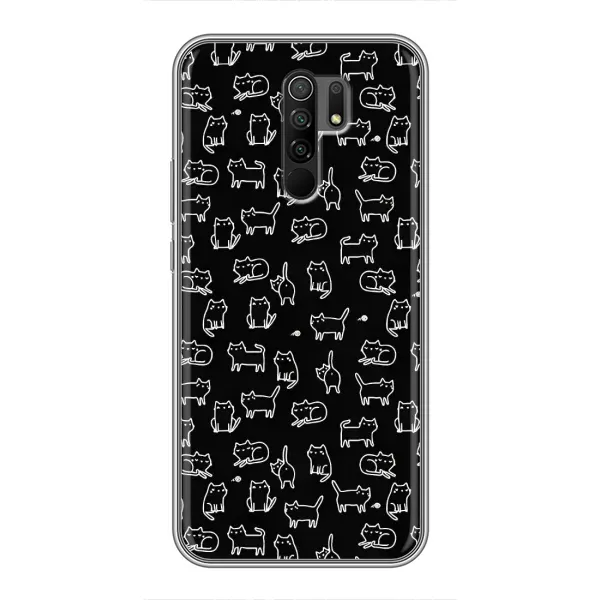 Чохол з принтом «Маленькі котики» для Xiaomi Redmi 9