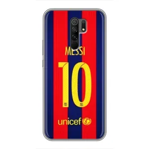 Чохли Мессі для Xiaomi Redmi 9 (AlphaPrint) (Messi Barca 10)