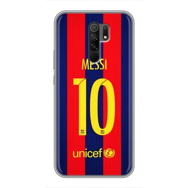 Чохол з принтом «Messi Barca 10» для Xiaomi Redmi 9